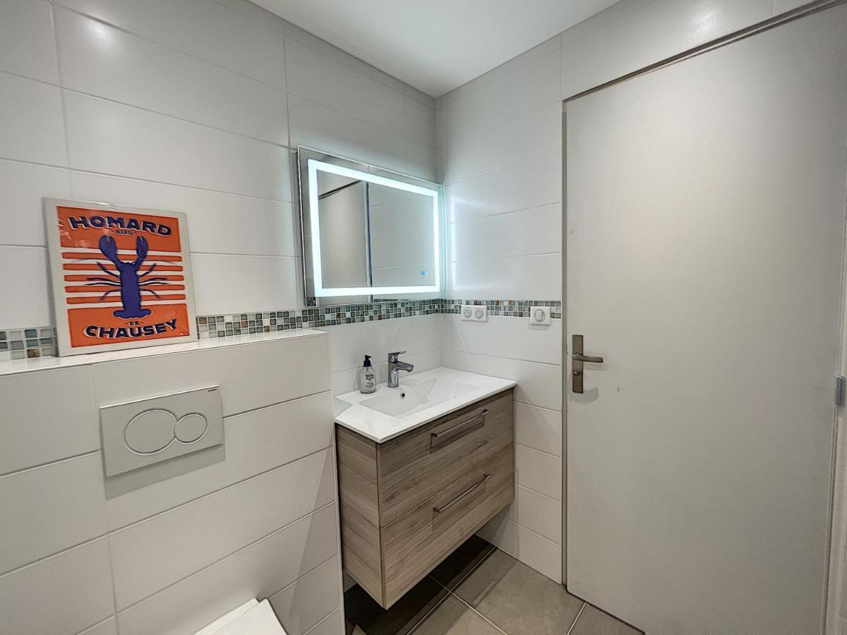 Charmant T2 En Front De Mer, 4 Pers., Ascenseur, Garage, Wi-Fi - Fr-1-361-383 غرانفيل المظهر الخارجي الصورة