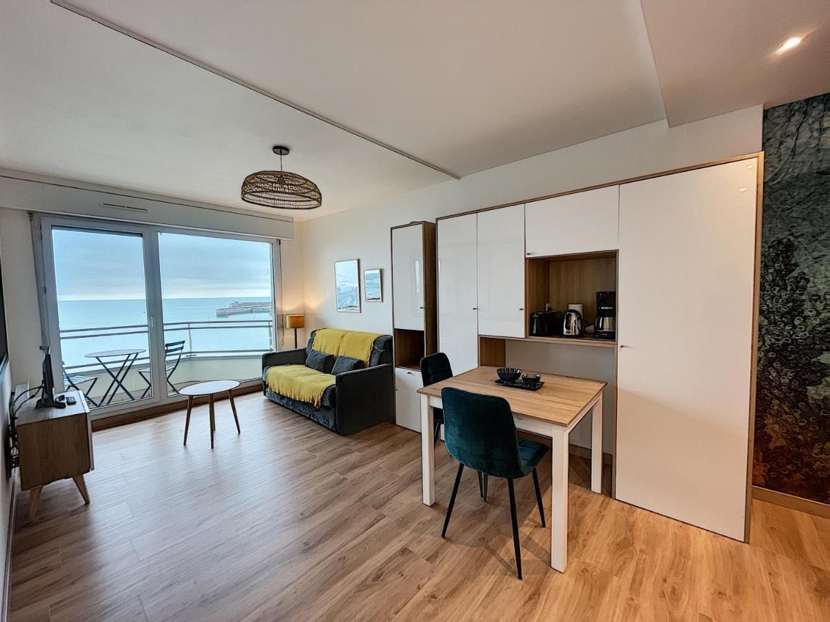 Charmant T2 En Front De Mer, 4 Pers., Ascenseur, Garage, Wi-Fi - Fr-1-361-383 غرانفيل المظهر الخارجي الصورة
