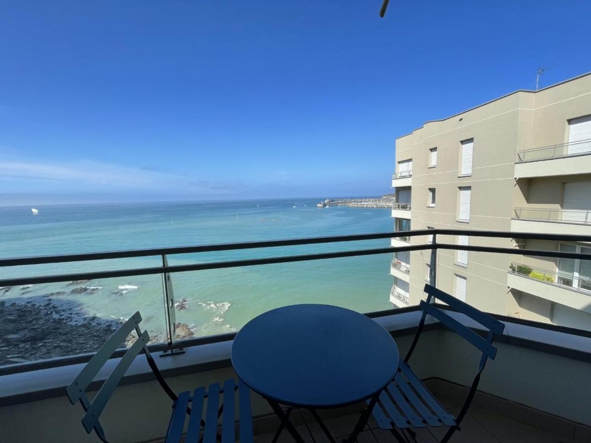 Charmant T2 En Front De Mer, 4 Pers., Ascenseur, Garage, Wi-Fi - Fr-1-361-383 غرانفيل المظهر الخارجي الصورة